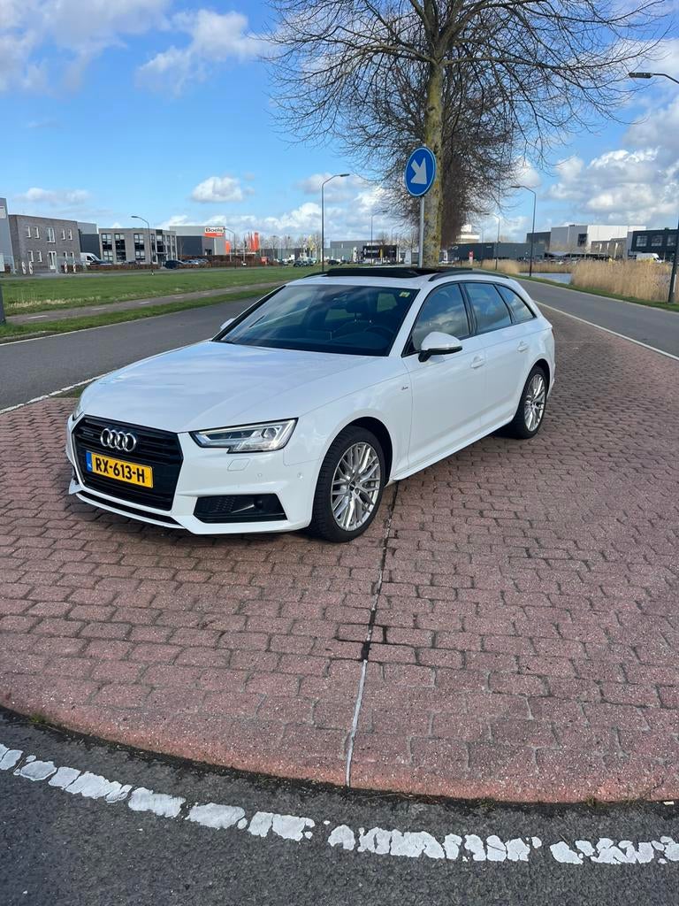 Audi A4 2.0 Tfsi Quatt 185KW AV S-t7 2017 Wit, Auto's, 4 cilinders, 1984 cc, A4, Wit