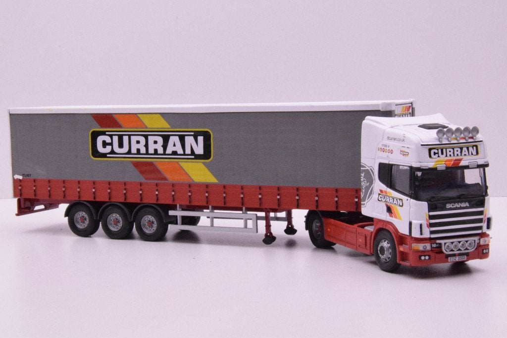 Scania 144  '' Curran Transport U.K ''  Corgi, Ophalen of Verzenden, Zo goed als nieuw, Bus of Vrachtwagen, Corgi