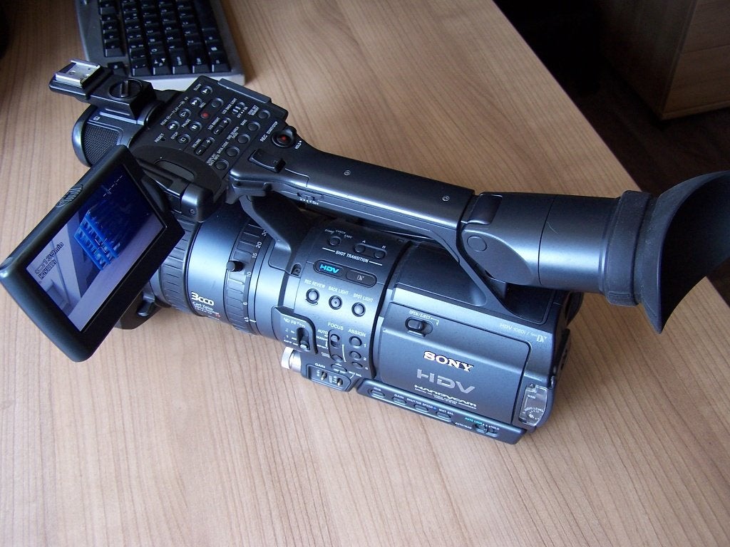 Sony HD videocamera HDR-FX1, Gebruikt, Ophalen of Verzenden, Band, Disc of Geheugen, 8 tot 20x