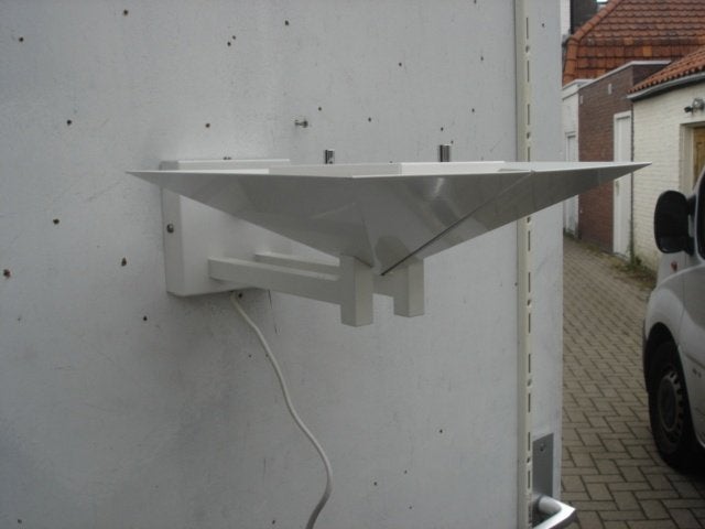 Vintage Uplighter wandlamp van Dijkstra jaren 70/ 80
