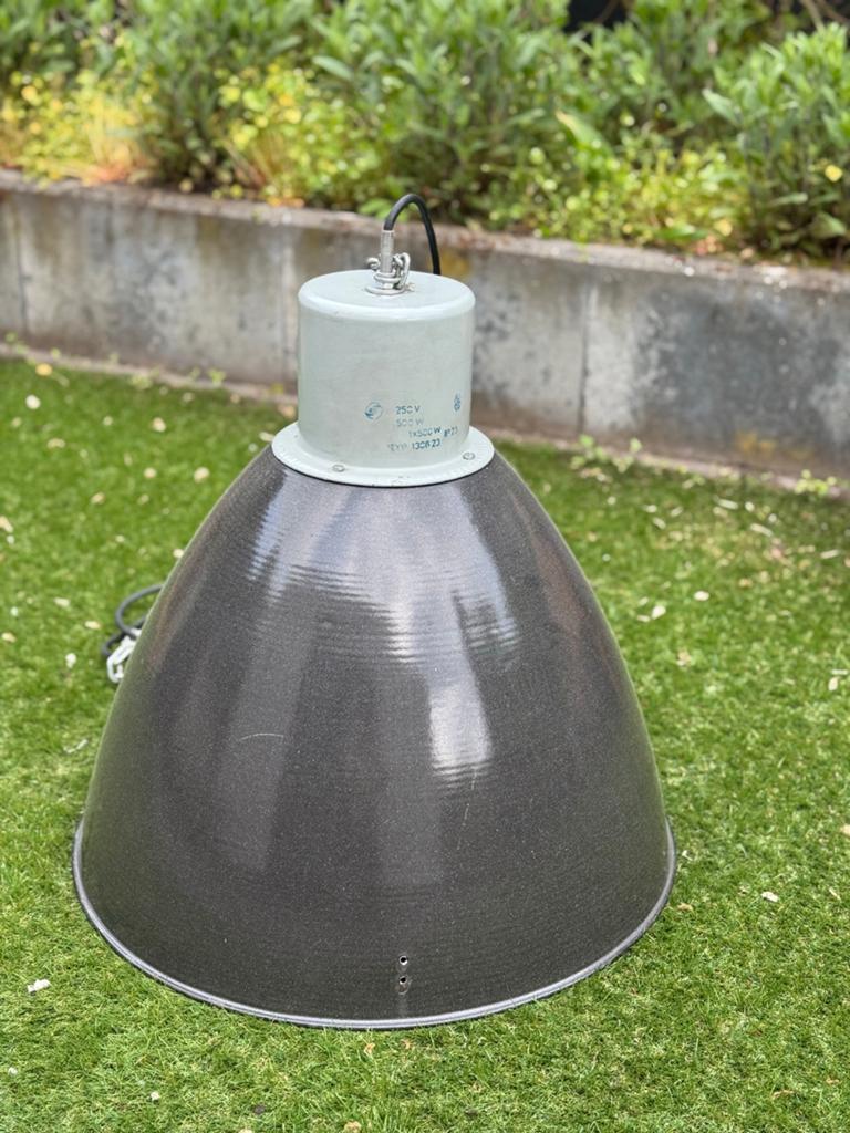 Vintage Industriële Emaille Lamp - Antiek Design, Antiek en Kunst, Antiek | Lampen, Ophalen