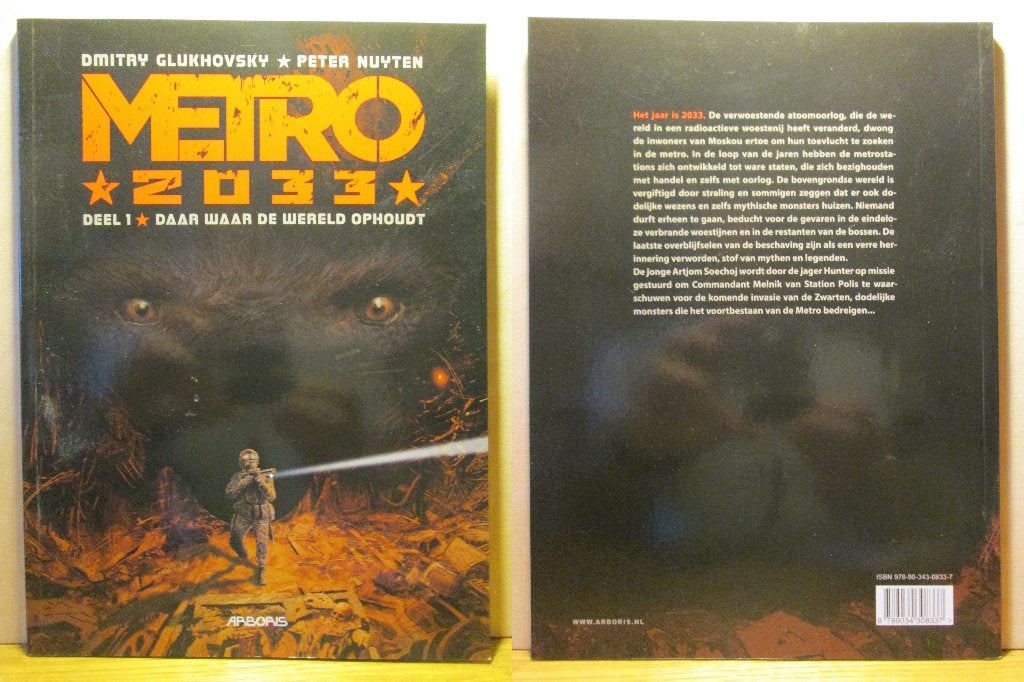 Metro 2033 1 - Daar waar de wereld ophoudt (SC), Eén stripboek, Ophalen of Verzenden, Nieuw, Peter Nuyten