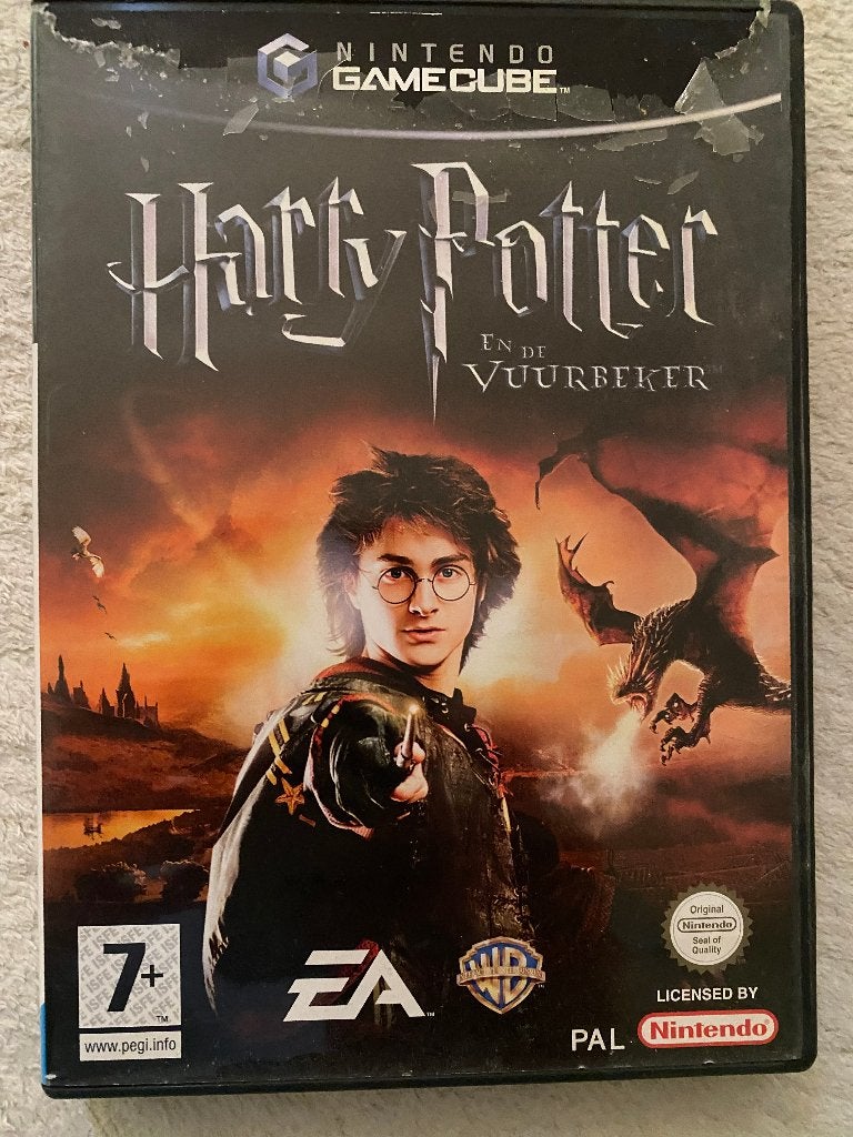 Harry Potter en de vuurbeker gamecube, Avontuur en Actie, 1 speler, Ophalen of Verzenden, Zo goed als nieuw