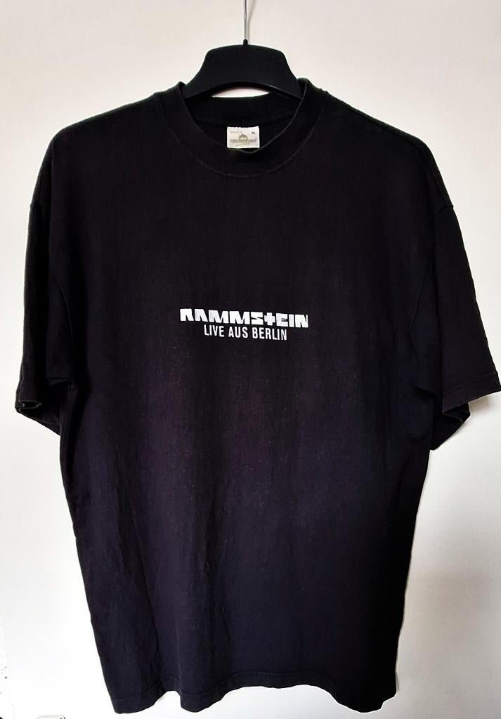 Rammstein T-shirt, Kleding | Heren, T-shirts, Maat 52/54 (L), Onbekend, Zwart, Ophalen of Verzenden