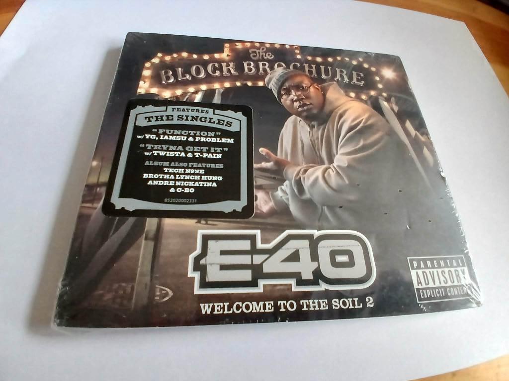 E-40 - The Block Brochure: Welcome To The Soil 2 (NIEUW), Ophalen of Verzenden, 2000 tot heden, Nieuw in verpakking