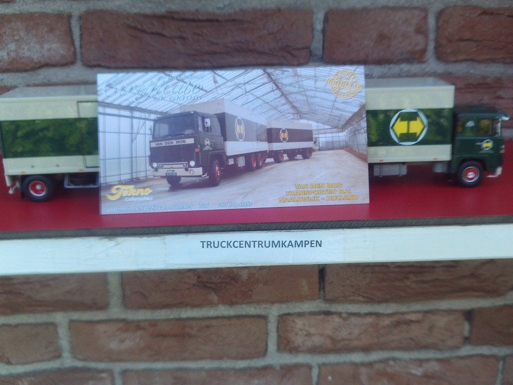 Tekno  Scania  141  Motorwagen  van  van  den  Bos., Ophalen of Verzenden, Nieuw, Bus of Vrachtwagen, Tekno