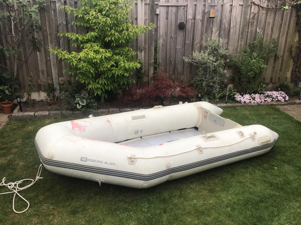 FB Marine AL300 Opblaasboot - Rubberboot met aluminium bodem, Watersport en Boten, Bootonderdelen, Zo goed als nieuw, Ophalen of Verzenden
