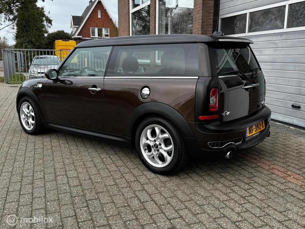 Mini Mini 1.6 CLUBMAN Cooper S LEDER/PANO/AIRCO/CRUISE.C, Voorwielaandrijving, Traction-control, Gebruikt, Clubman