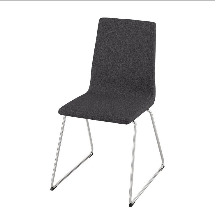 MOET WEG ZGAN 4 stoelen ikea lillanas grijs antraciet, Ophalen of Verzenden, Zo goed als nieuw, Vier, Stof