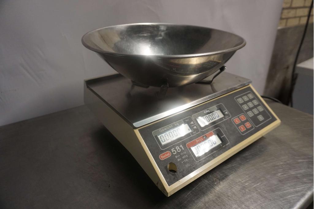 Winkelweegschaal weegschaal, Gebruikt, Winkelweegschaal, 1 tot 500 gram, Niet ingevuld