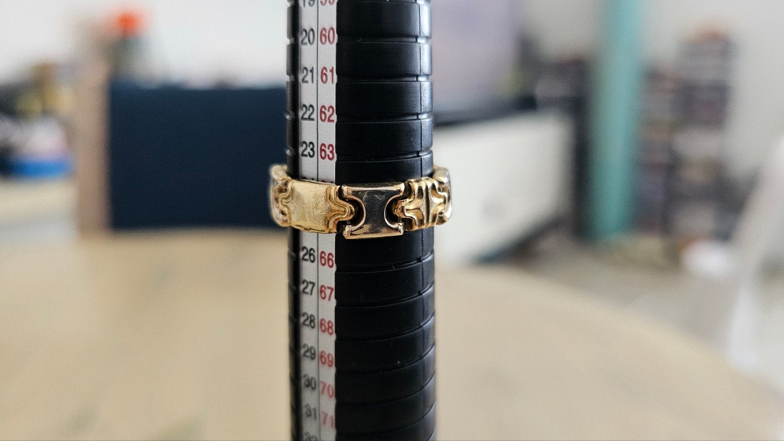 Prachtige 18KT bicolor gouden ring 5,14 GRAM €500 Lees aub, Ophalen, Zo goed als nieuw, Dame of Heer, Goud