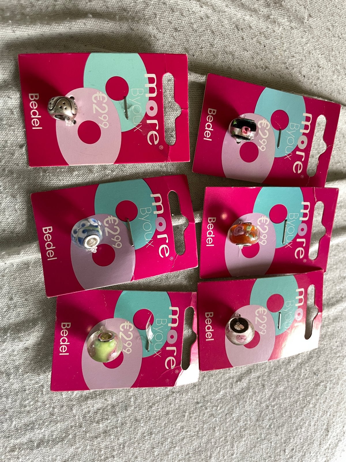 Nieuwe bedels voor armband - Diverse designs, Overige materialen, Nieuw, 4 bedels of meer, Ophalen