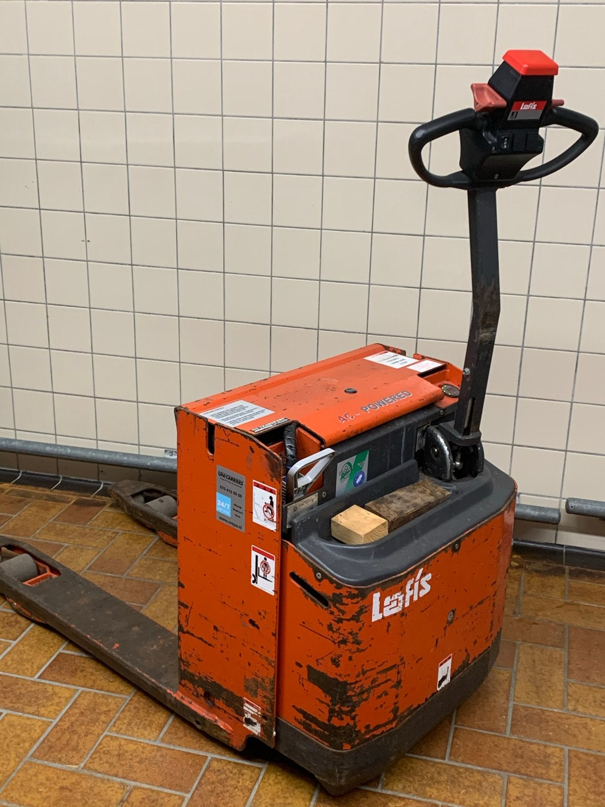 Atlet Lafis LEH 18c Palletwagen - Geschikt voor diepvries, Ophalen
