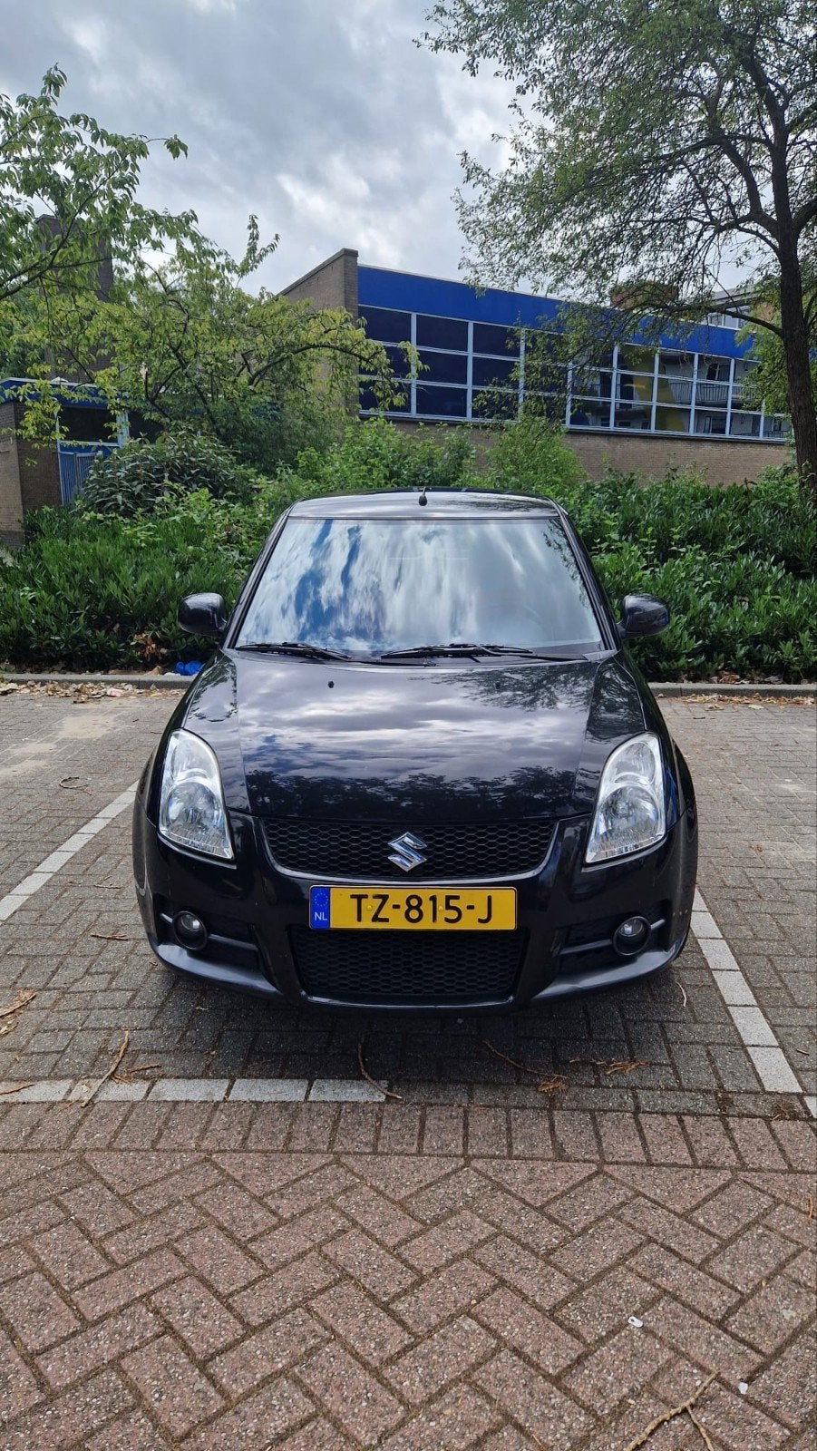 Suzuki Swift 1.6 3D Sport 2009 Zwart, Auto's, Voorwielaandrijving, 1005 kg, 125 pk, 40 €/maand