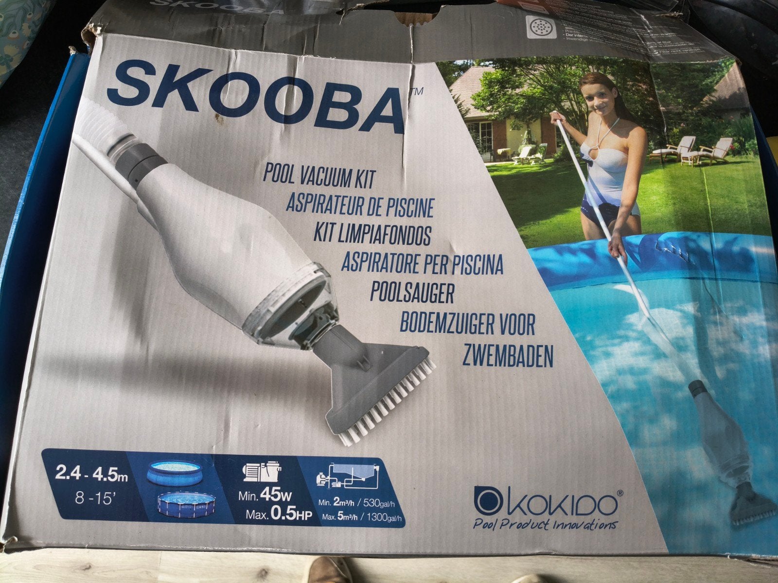 Skooba Pool Vacuum Kit - Zwembad Bodemzuiger, Tuin en Terras, Ophalen of Verzenden, Zo goed als nieuw, Overige typen