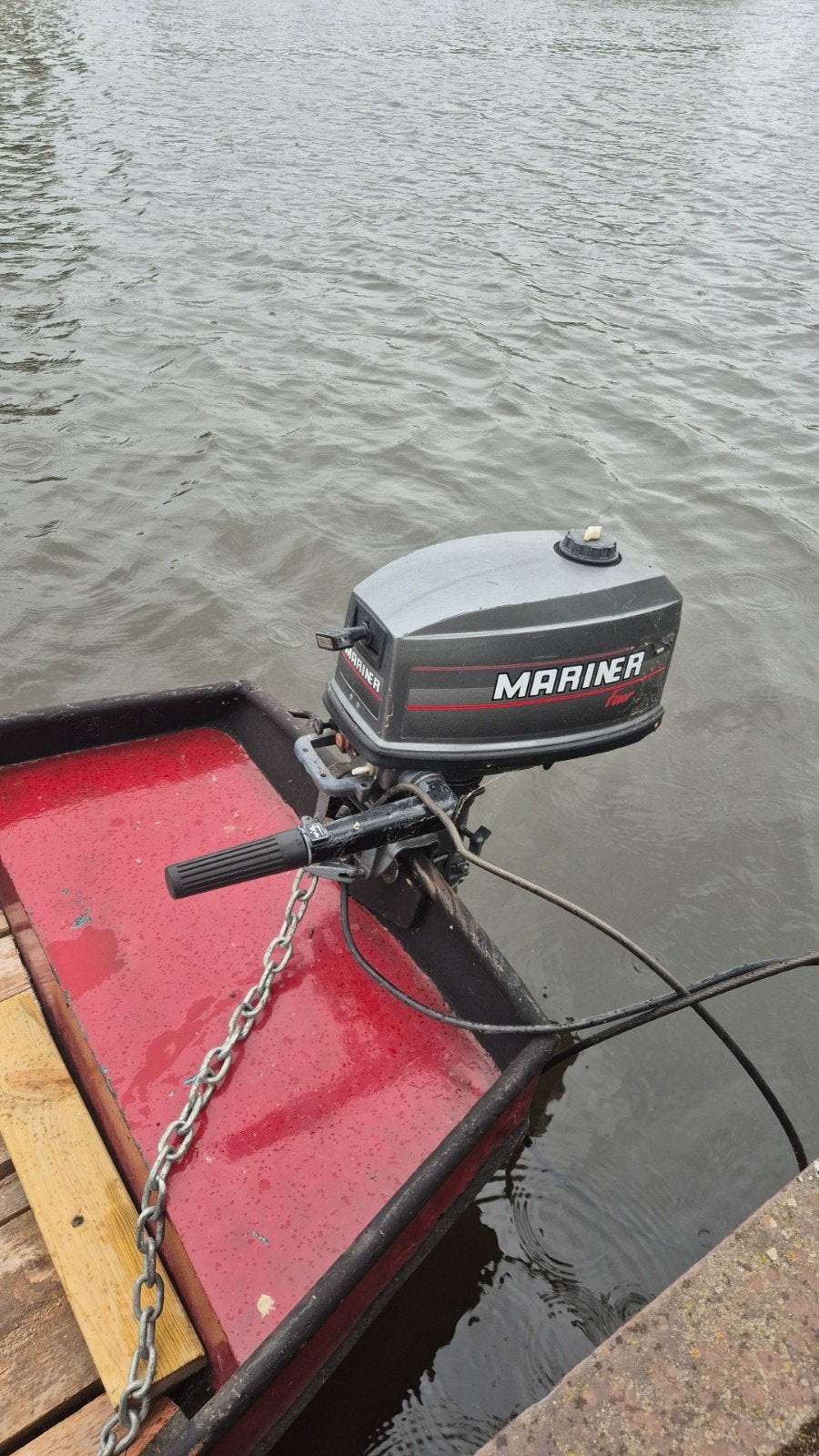 Stalen boot, Watersport en Boten, Kano's, Ophalen of Verzenden, Gebruikt
