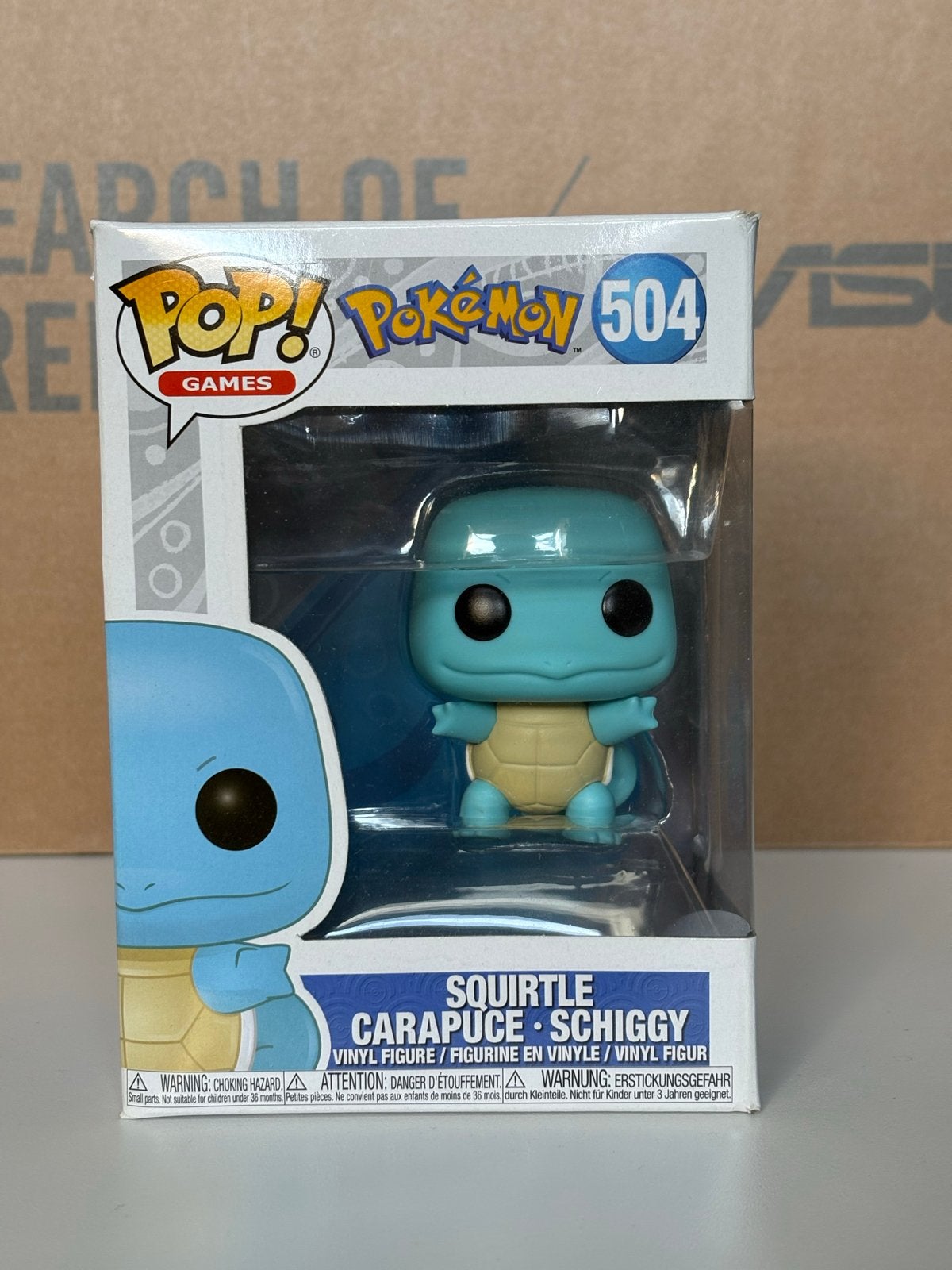 Funko Pop! Pokémon Squirtle #504 - Nieuw in doos, Verzamelen, Ophalen of Verzenden, Nieuw