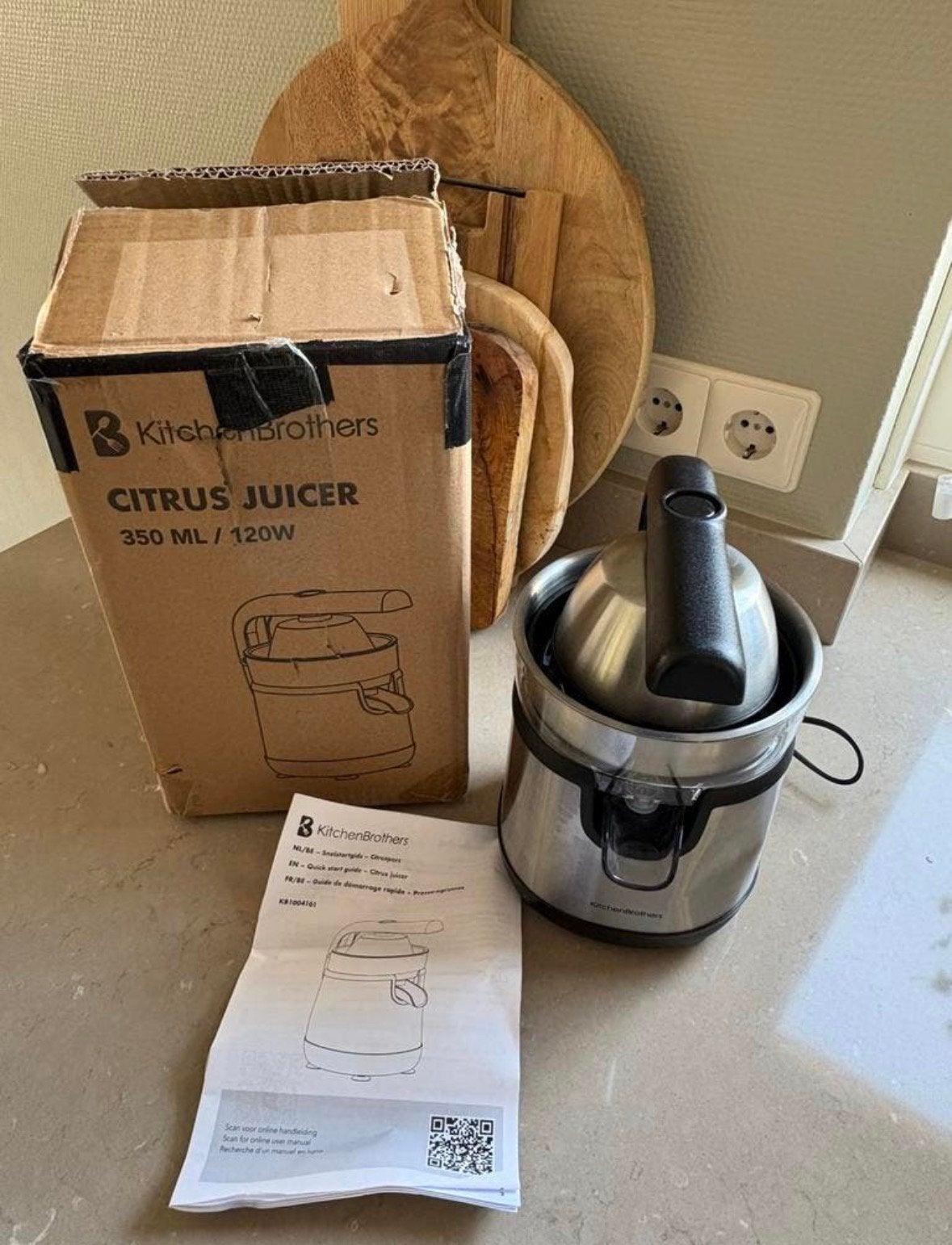 KitchenBrothers Citruspers, !, !, Ophalen of Verzenden, Zo goed als nieuw