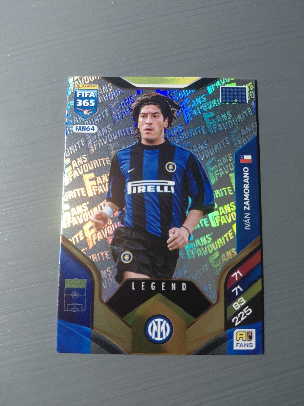 ivan zamorano (inter milan) legend panini, Ophalen of Verzenden, Nieuw, Buitenlandse clubs, Poster, Plaatje of Sticker