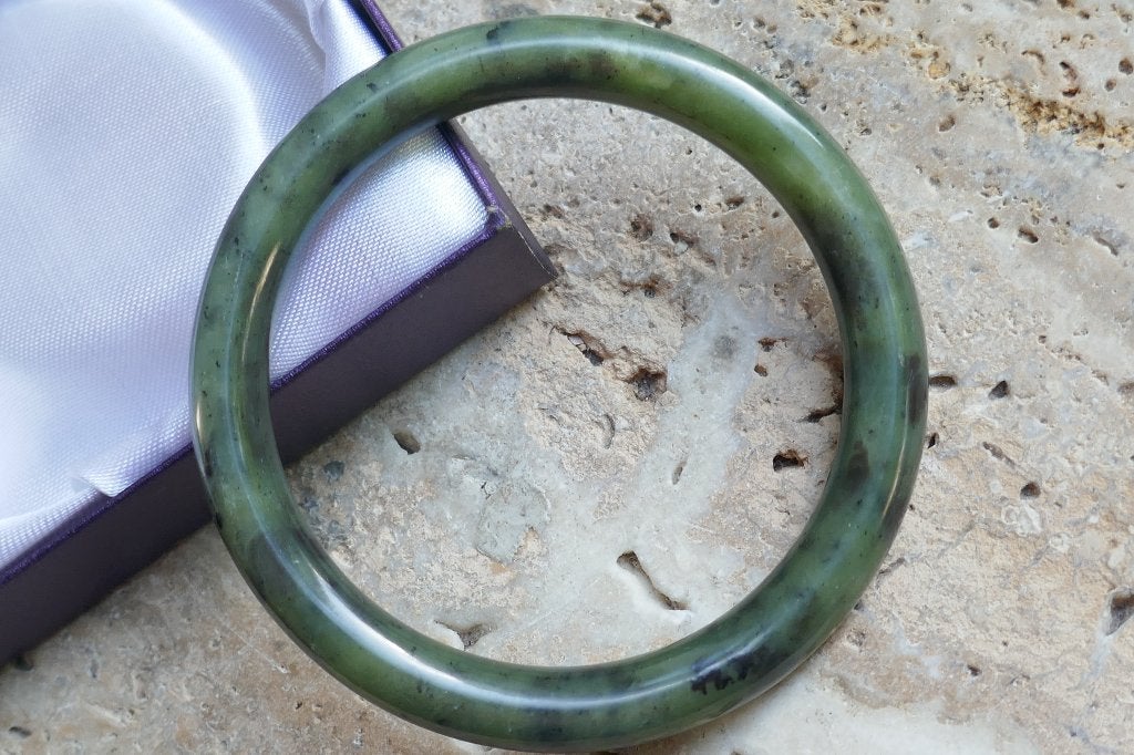 Nieuwe groene Jade armband, Overige materialen, Verzenden, Nieuw, Met edelsteen