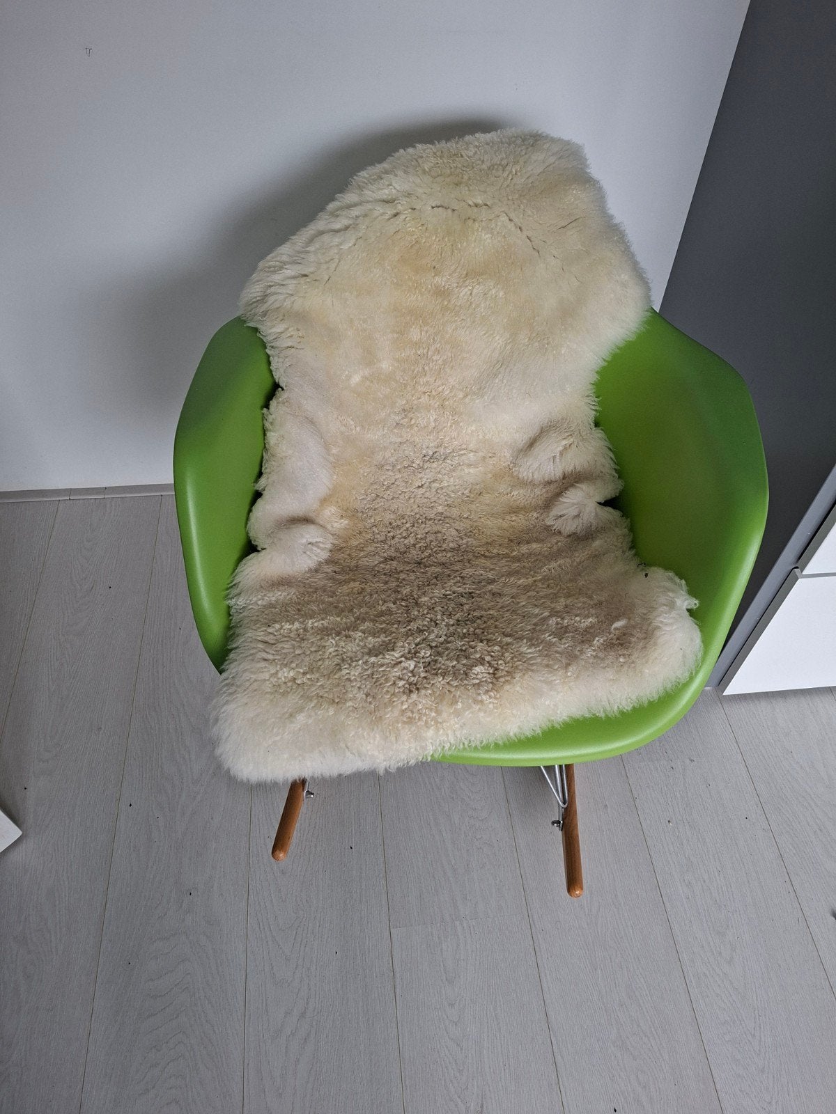 leuke mooie schommelstoel groen, Ophalen, Zo goed als nieuw, Stoel(en)