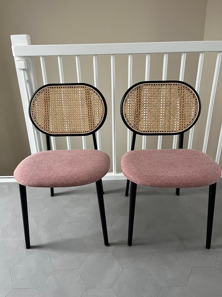 2x Zuiver eetkamerstoelen Spike, Ophalen, Zo goed als nieuw, Overige kleuren, Twee