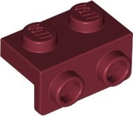 Lego Beugel/bracket 1x2 donker rood 8 stuks nieuw, Kinderen en Baby's, Speelgoed | Duplo en Lego, Ophalen of Verzenden, Nieuw