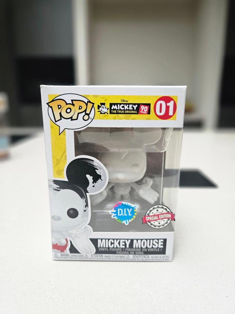 Funko Pop! Disney Mickey Mouse 90 Years D.I.Y., Ophalen of Verzenden, Zo goed als nieuw