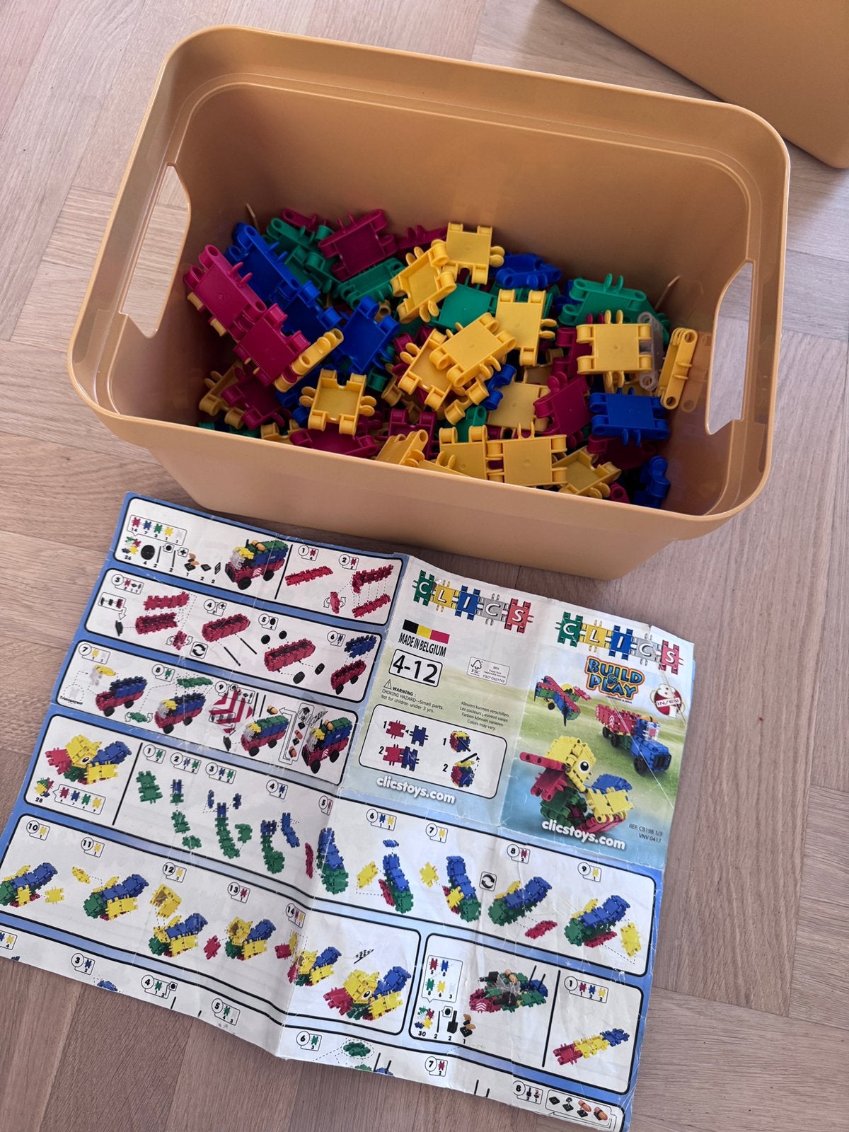 Clics Build&Play, Ophalen, Gebruikt