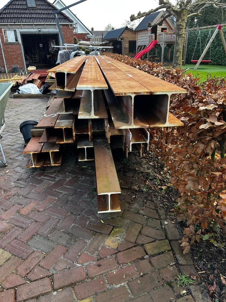 HEB 180 balken - spanten, Doe-het-zelf en Verbouw, Metalen, Ophalen of Verzenden, Gebruikt, IJzer