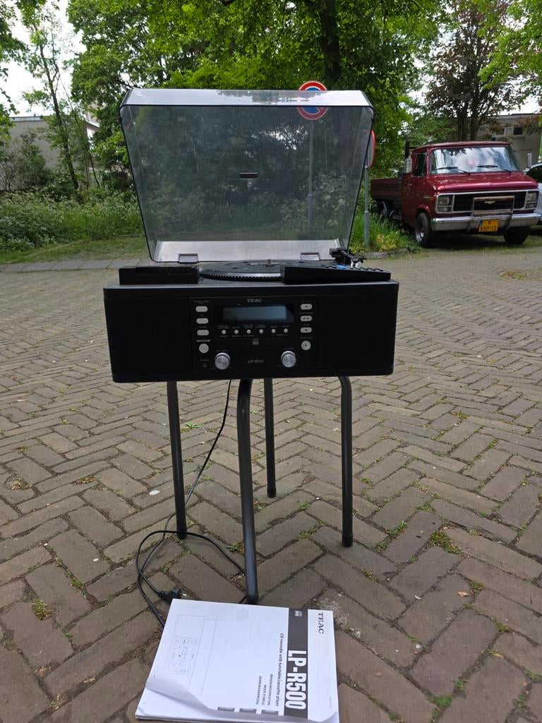 TEAC CD-Recorder/band-recorder/radio versterker/plaatdraaier, Ophalen, Gebruikt, Platenspeler, Overige merken
