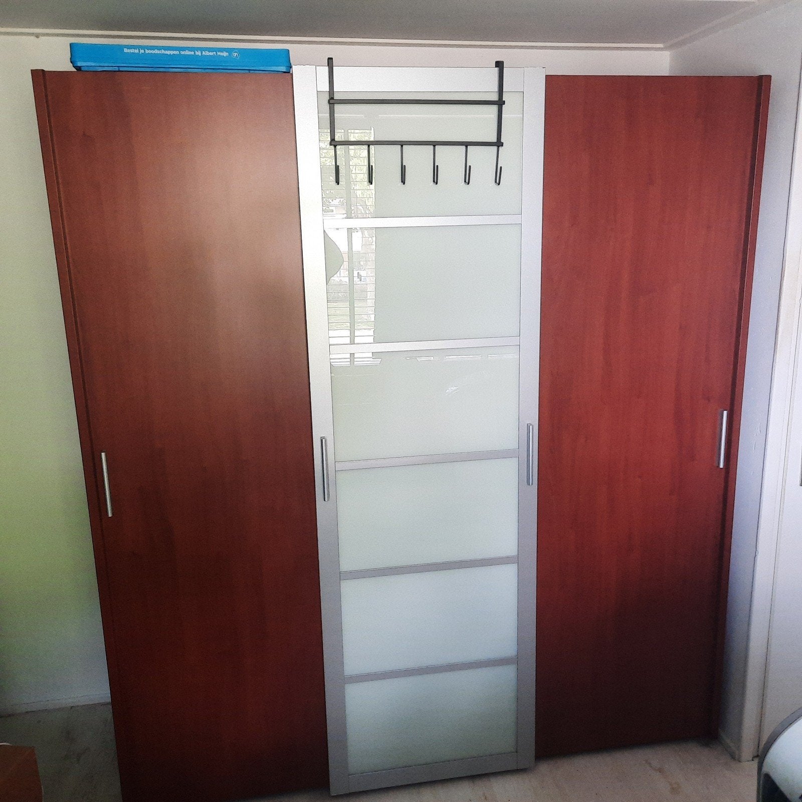 3deurs kledingkast te koop, Ophalen, 50 tot 75 cm, 150 tot 200 cm, 150 tot 200 cm
