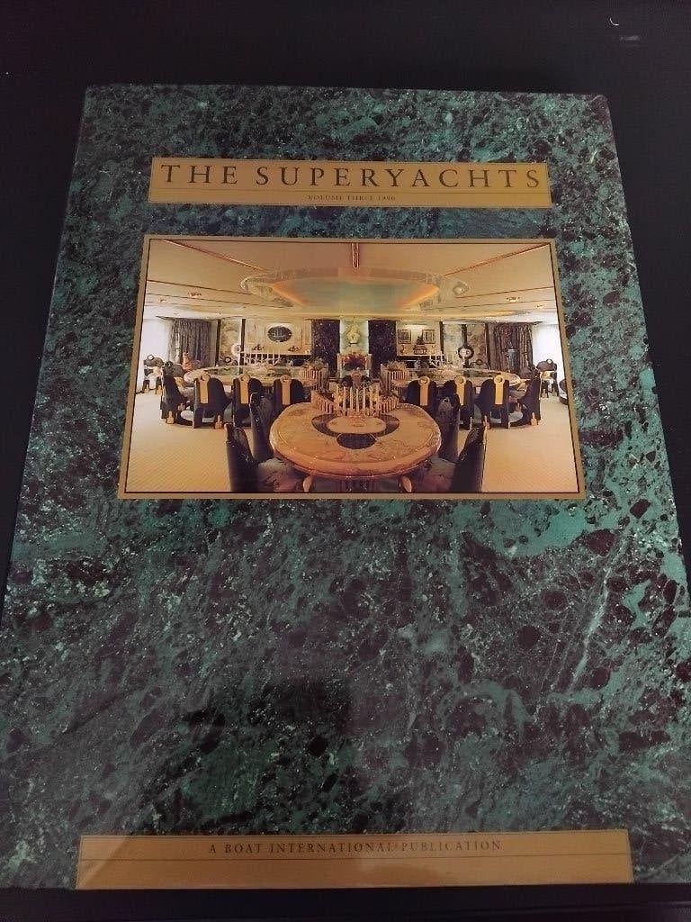 The Superyachts volume three uit 1990, Ophalen, Nieuw, Motorboot of Zeilboot, Boek of Tijdschrift