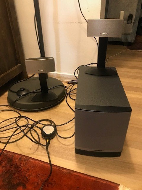 Bose companion 50, Soundbar, 70 watt of meer, Zo goed als nieuw, Overige spelers