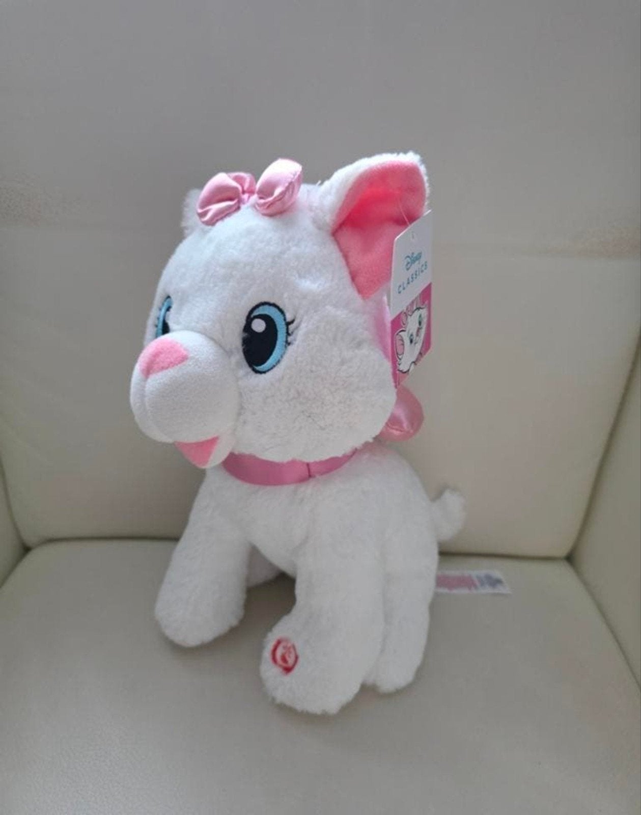 Disney Classics Marie Pluche Knuffel - met licht en Geluid, Kinderen en Baby's, Ophalen of Verzenden, Nieuw, Overige typen, Disney