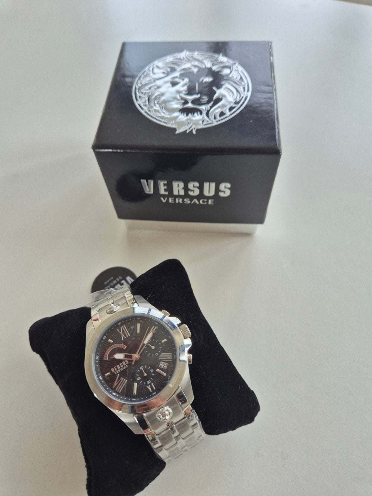 Versus Versace Herenhorloge - Nieuw, Ophalen of Verzenden, Nieuw, Staal, Overige merken