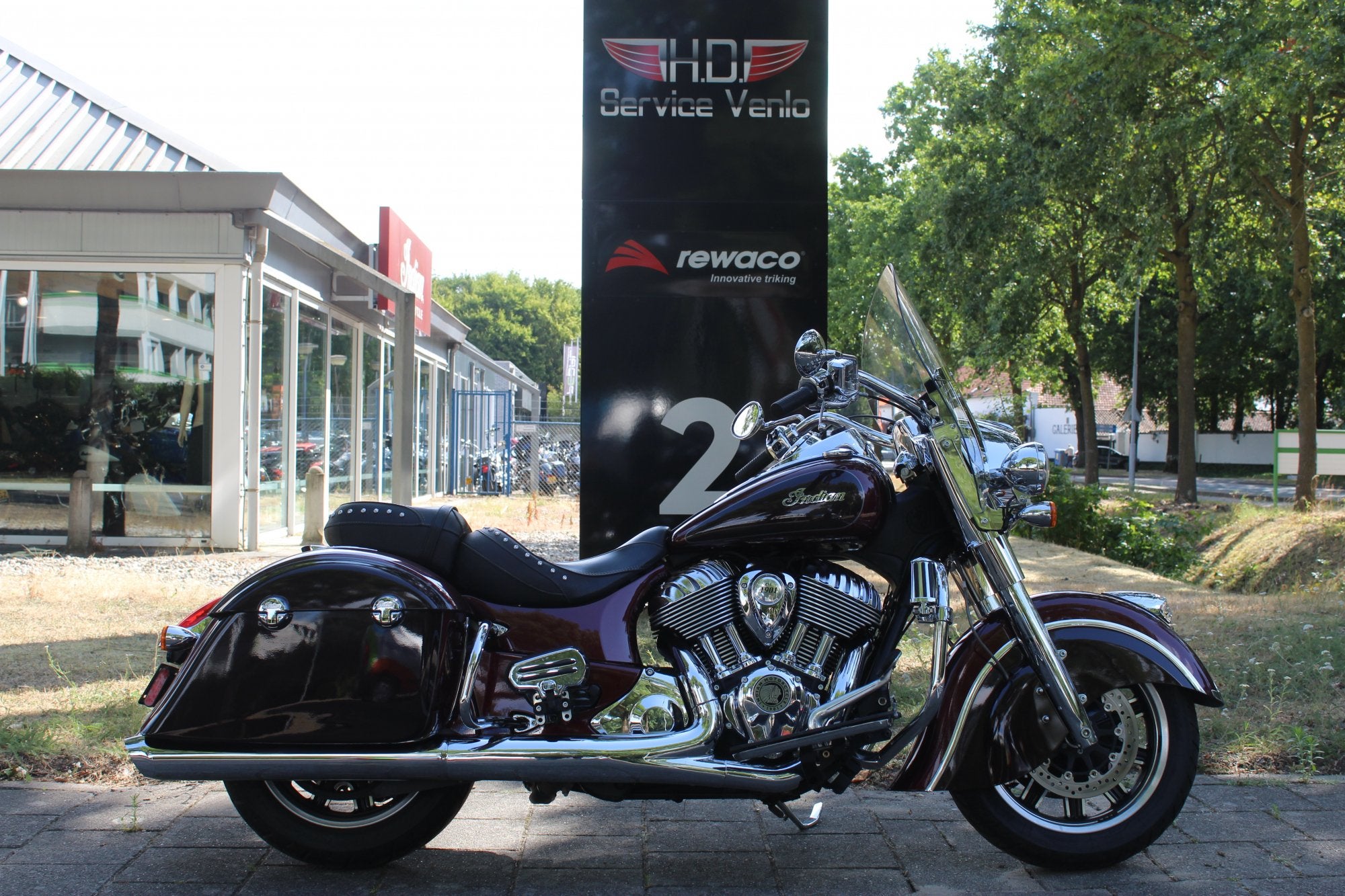 Indian Springfield, Chopper, Bedrijf, 1811 cc, Indian