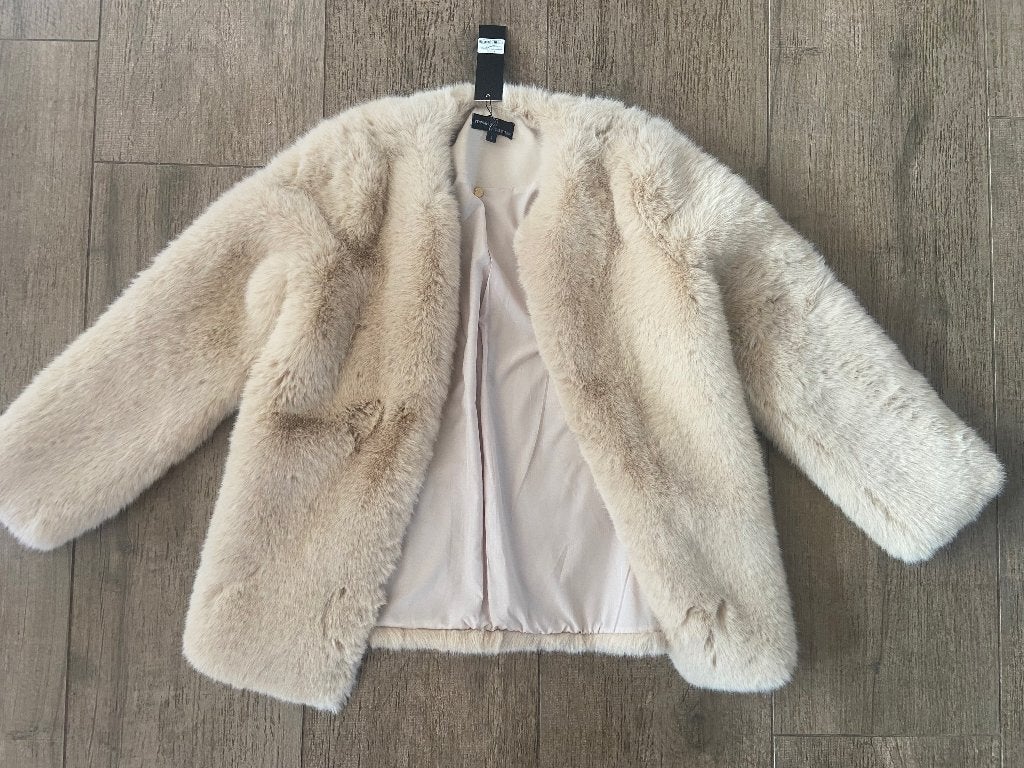 Winterjas, Ophalen of Verzenden, Nieuw, Maat 36 (S), Beige