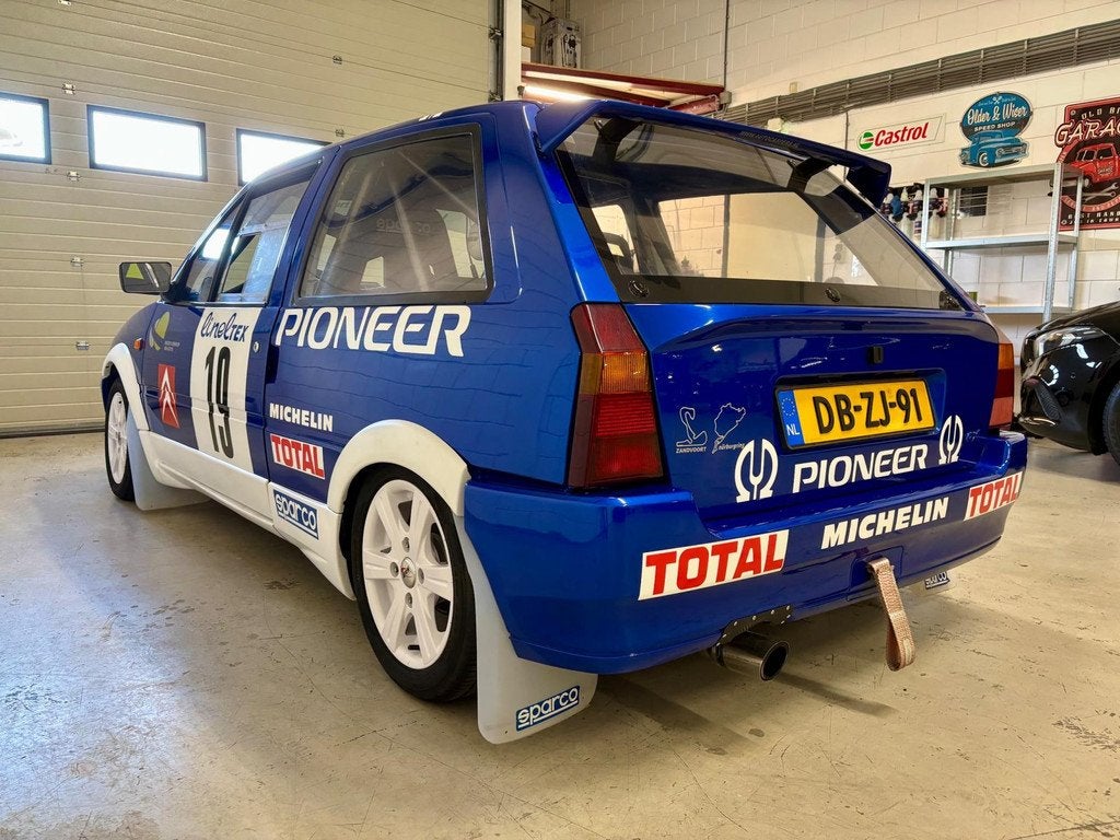 Citroen AX 1.4 GTI Rally|Circuitauto |130Pk|Street Legal !, Auto's, Citroën, Voorwielaandrijving, 4 cilinders, Blauw, Origineel Nederlands