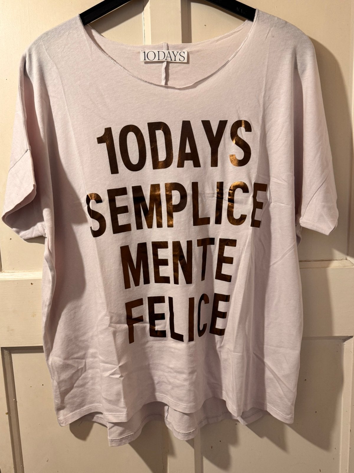 10 Days  shirt maat M., Maat 38/40 (M), Paars, Ophalen of Verzenden, Zo goed als nieuw