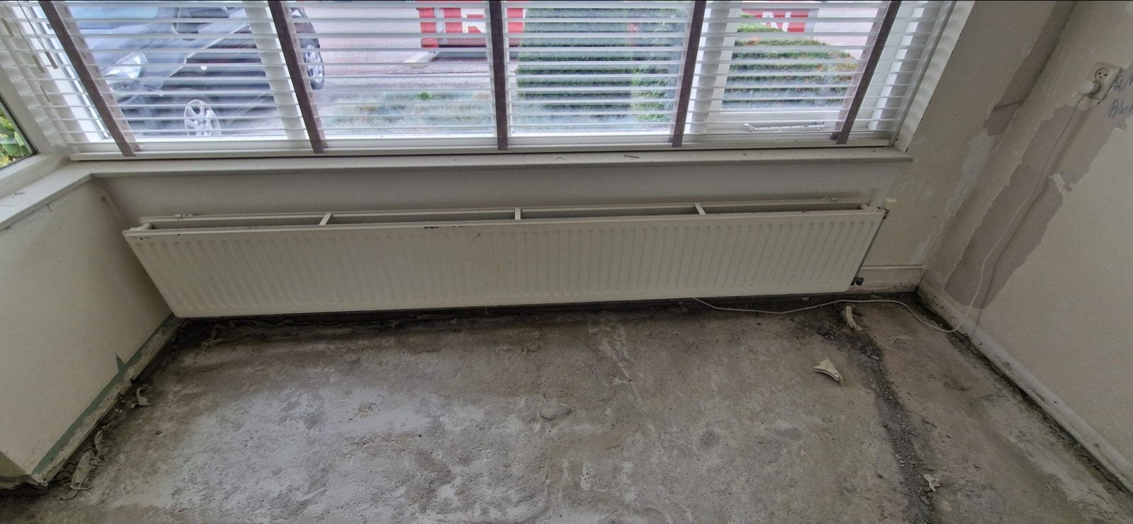 Radiator 280 cm breed, 40,5 cm hoog, Ophalen, 30 tot 80 cm, Gebruikt, Radiator
