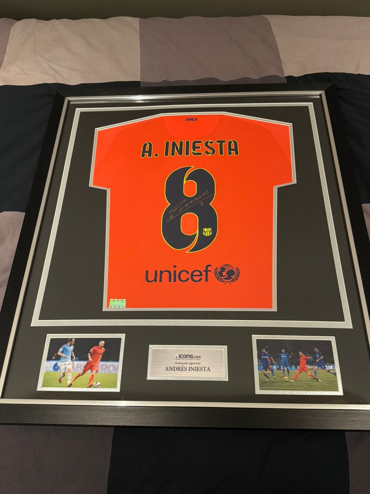 Gesigneerd Shirt Andres Iniesta, Ophalen, Zo goed als nieuw, Buitenlandse clubs, Shirt