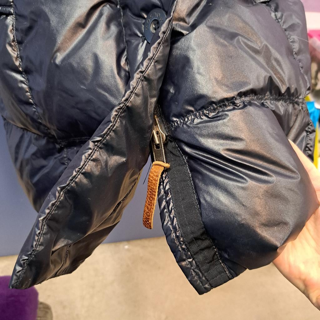 Moscow winterjas parka lak donkerblauw BKEUZE mt M nr 47088, Maat 38/40 (M), ., Ophalen of Verzenden, Moscow