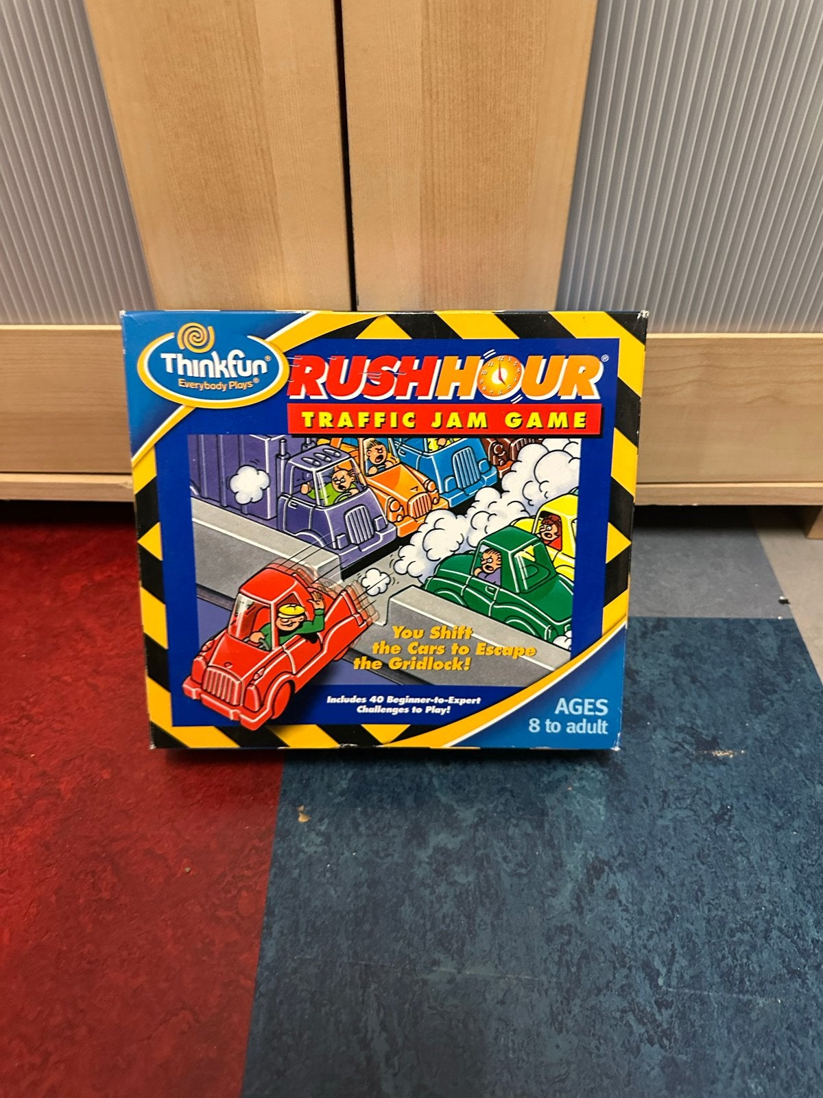 Rush Hour Verkeersopstopping Spel - ThinkFun, Een of twee spelers, Ophalen of Verzenden, Gebruikt, Reisspel