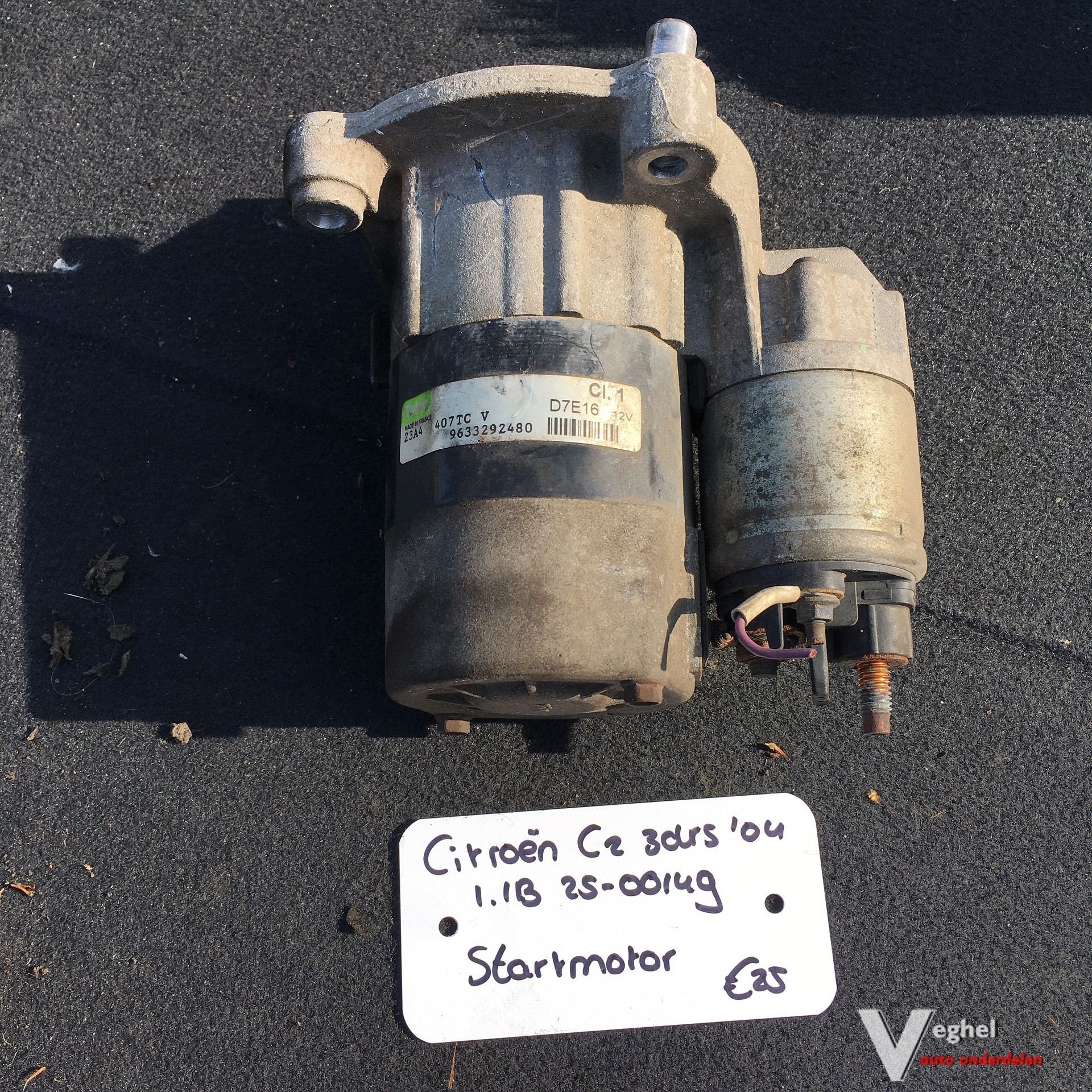 Citroen C2 3drs 1.1 Benzine 2004 2500149  Startmotor