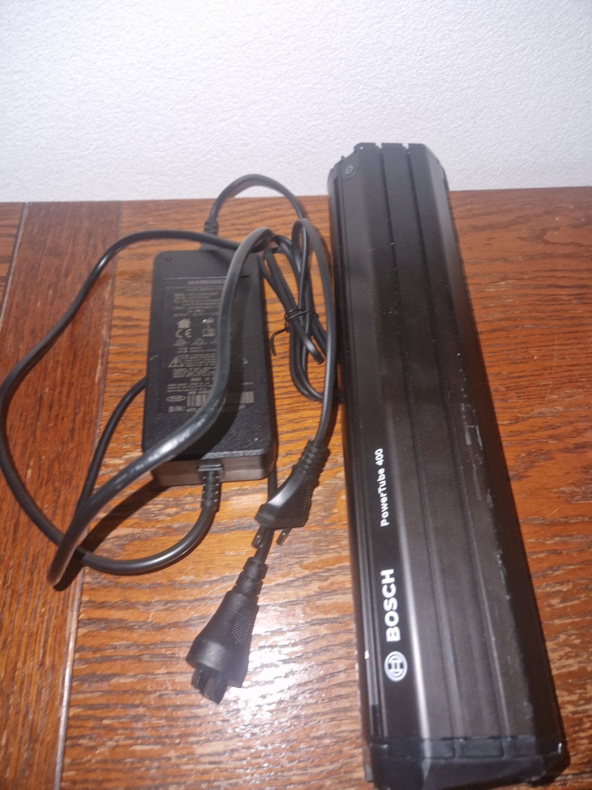 Bosch PowerTube 400 E-bike Accu met Oplader, Gebruikt