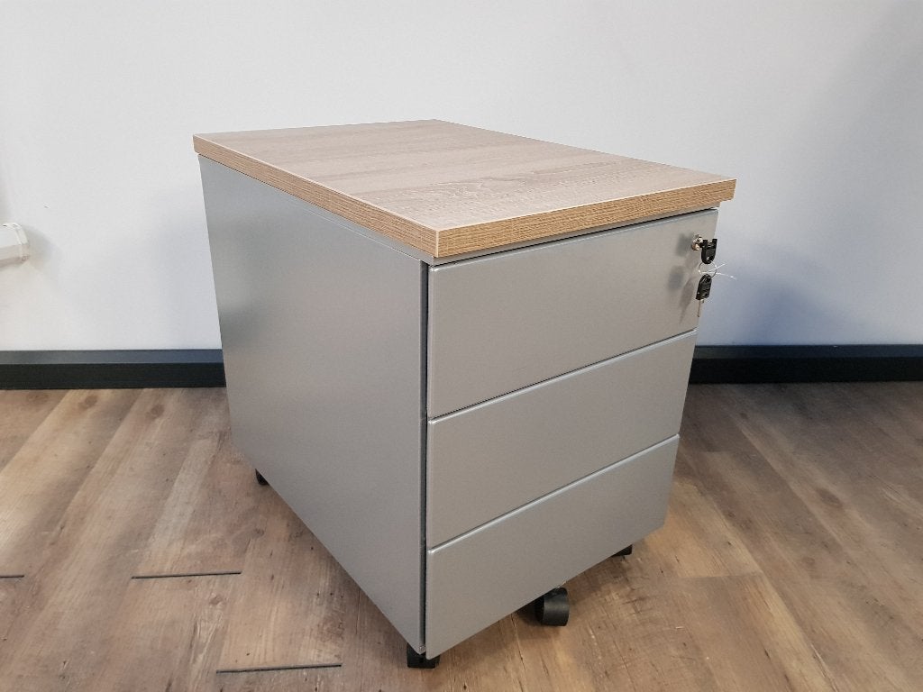 Metalen ladeblok (Aluminium), Huis en Inrichting, Kasten | Ladekasten, 3 of 4 laden, Ophalen, Minder dan 50 cm, Minder dan 100 cm