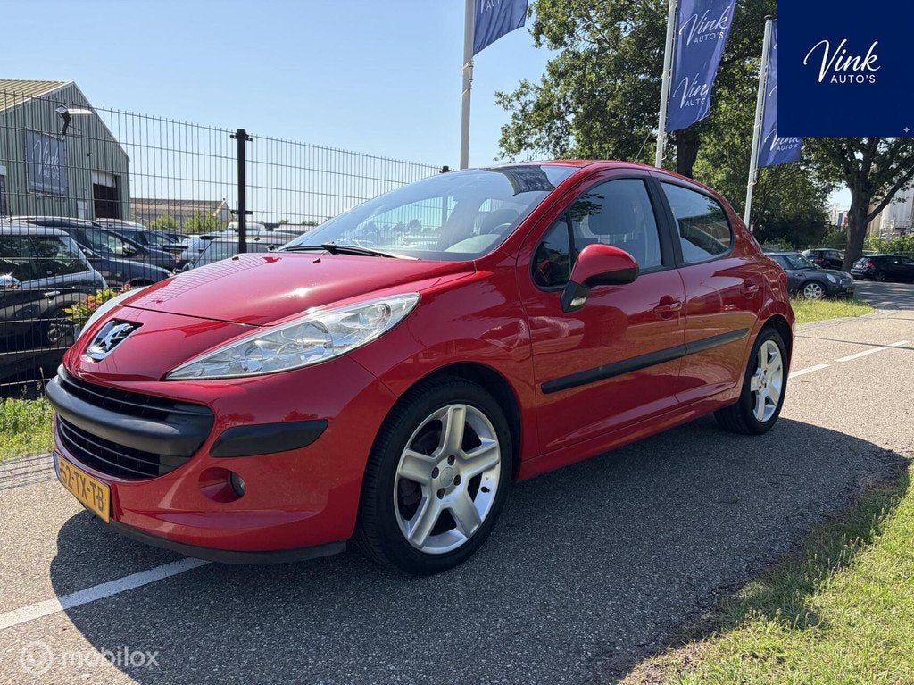 Peugeot 207 1.6 VTi XT | AUTOMAAT | 5 deurs, Auto's, Stof, Gebruikt, Zwart, 4 cilinders