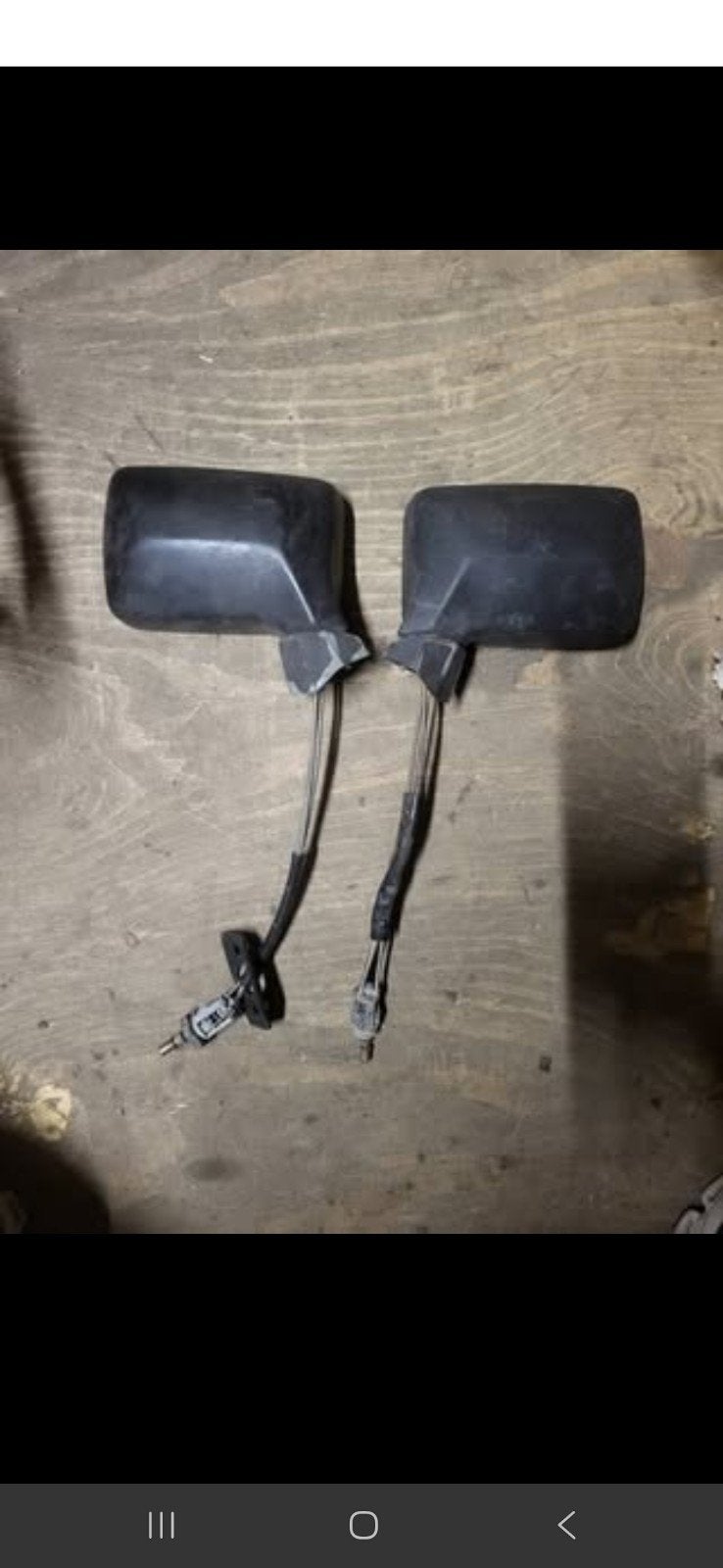 Set verstelbare spiegels golf mk1/ mk1 cabrio, Ophalen, Gebruikt, Volkswagen