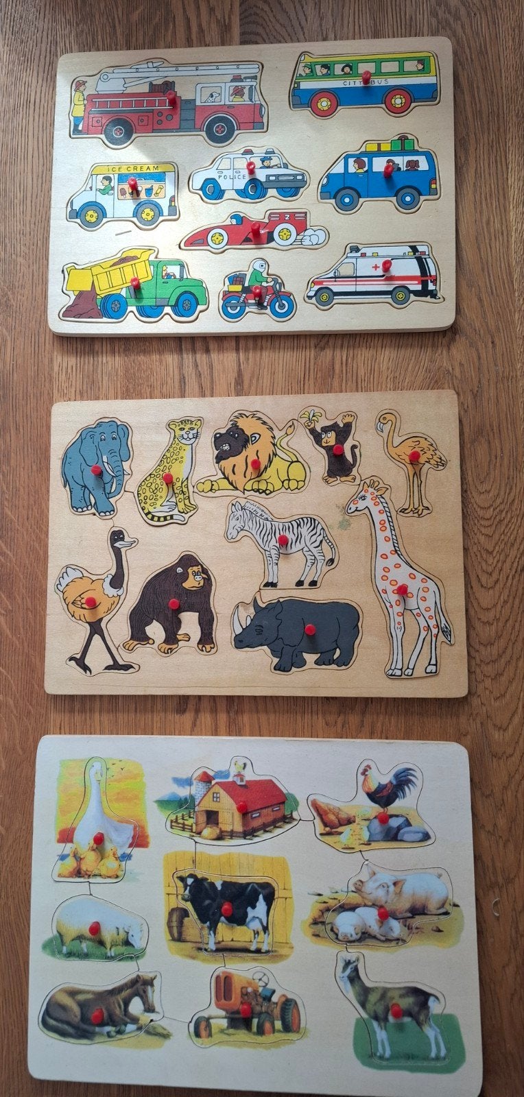 Houten Puzzels voor Kinderen - Nieuwstaat, 2 tot 4 jaar, Nieuw, Ophalen of Verzenden, Van hout